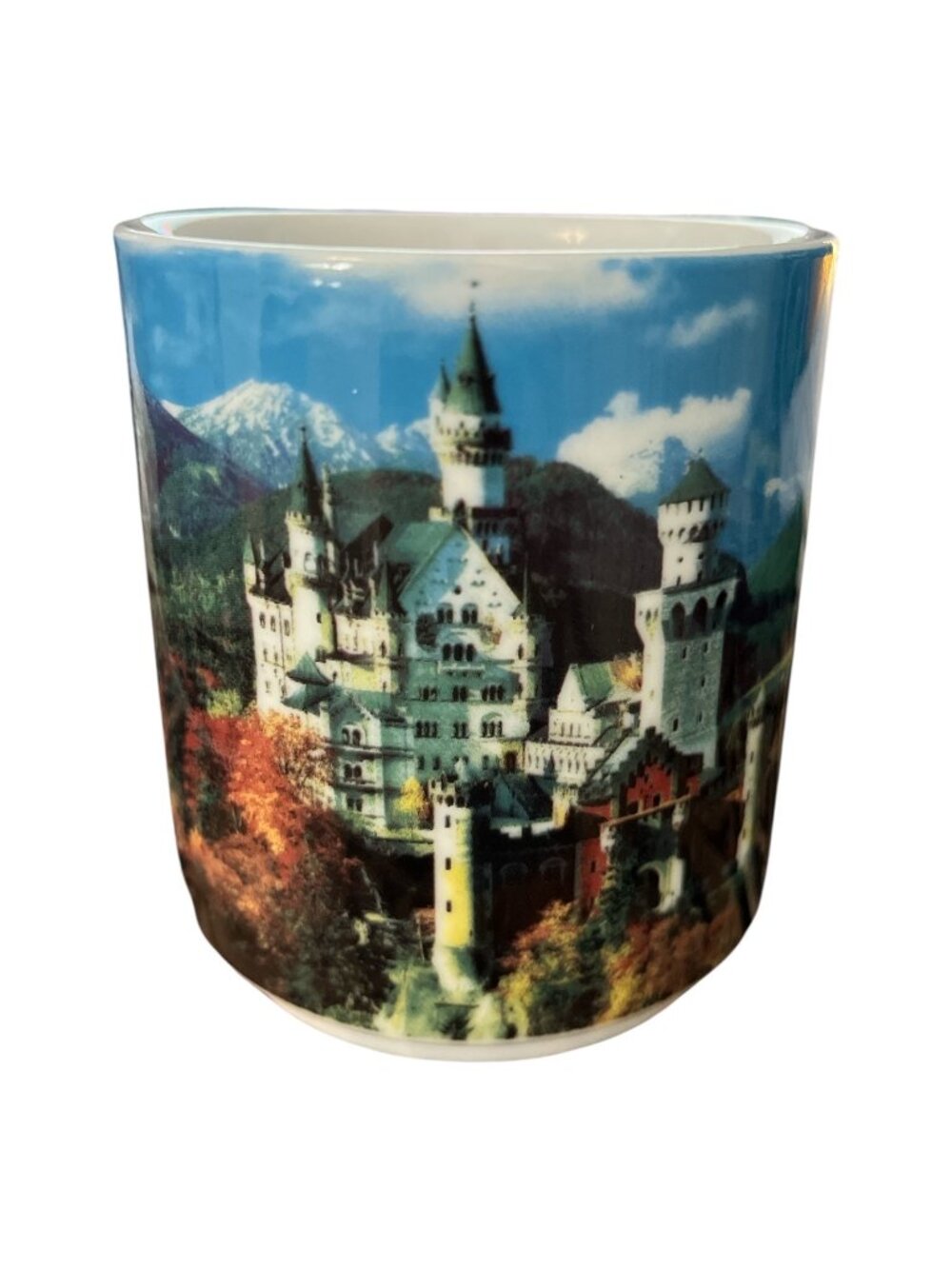 Neuschwanstein Castle Germany Scenic Souvenir Coffee Mug Ceramic 3 x 3.5 Travel - Picture 1 of 7